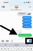 Image result for iPhone Messages Blocked Green