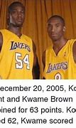 Image result for Kwame Brown Kobe Bryant