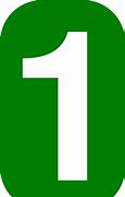 Image result for Green Rounded Rectangle with Number 5