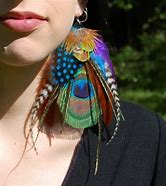 Image result for feathers earring