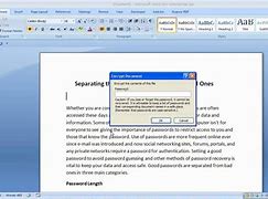 Image result for How to Remove Password From Word