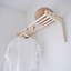 Image result for Wooden Hanging Rod for Laundry Room