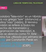 Image result for Linea Del Tiempo De La TV