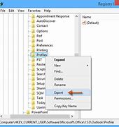 Image result for Export Outlook Account Settings