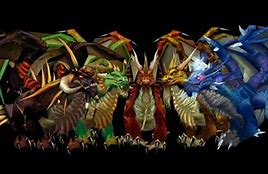 Image result for Rainbow Dragon WoW