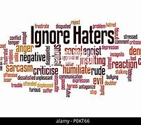 Image result for Ignore Haters