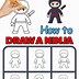 Image result for How to Draw a Ninja Easy