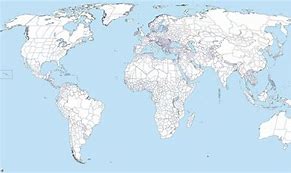 Image result for Blank Political Map of the World