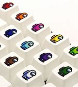 Image result for Among Us Keyboard Custom Wireless Gaming