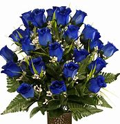 Image result for Blue Sympathy Flowers