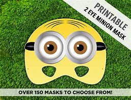 Image result for Minion Mask Printable