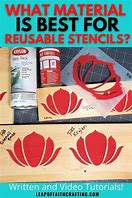 Image result for Cutting Stencils with Cricut