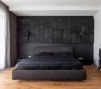 Image result for Black Wall Panels for Bedroom