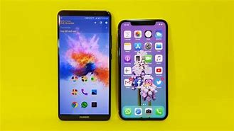 Image result for Huawei P20 Lite vs iPhone X
