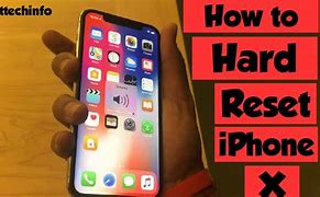 Image result for Reset iPhone X with Buttons