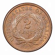 Image result for America 2 Cent Coin