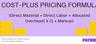 Image result for Cost Plus Pricing in Business Cons
