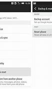 Image result for Reset HTC Windows Phone
