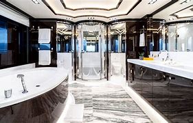 Image result for Super Yacht Luxury Bathroom