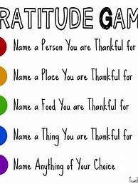 Image result for Gratitude Day Activities