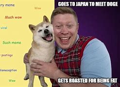 Image result for Doge Kabosu Meets Bad Luck Brian