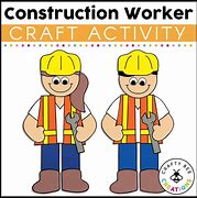 Image result for Construction Worker Craft Printable