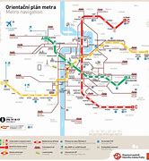 Image result for Prague Town Metro Map