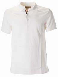 Image result for Burberry Polo Shirt White