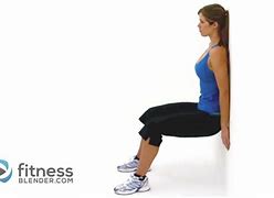 Image result for Wall Sit with Dumbells