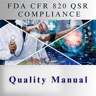 Image result for FDA Quality Manual Template