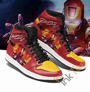 Image result for Iron Man Custom Shoes