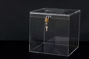 Image result for Acrylic Lucky Draw Box