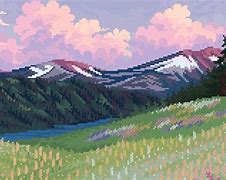 Image result for Pixel Art Wallpaper 4K Landscape