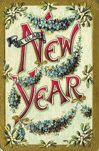 Image result for Vintage Happy New Year Christmas