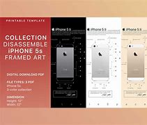 Image result for Frame Tameardown iPhone 5S