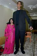 Image result for Tallest Man and Woman On Earth