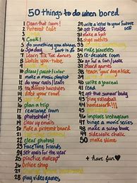 Image result for Things to Do When You're Bored