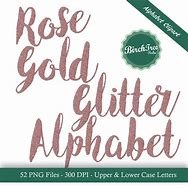 Image result for 2019 Letteringglitter Rose Gold