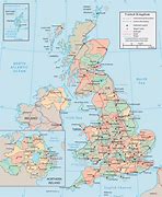 Image result for Map of England Scotland and Ireland