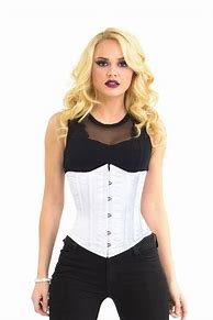 Image result for White Corset Top