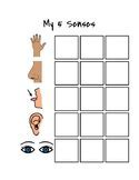 Image result for Five Senses Worksheet
