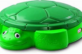 Image result for Little Tikes Turtle Sand Box with Cover