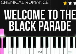 Image result for MCR Tik Tok Black Parade Piano