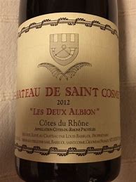 Image result for Saint Cosme Cotes Rhone Deux Albion