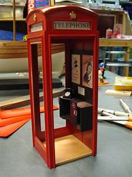 Image result for Miniature British Phone Box