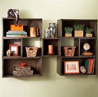 Image result for DIY Box Shelves