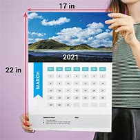 Image result for Hanging Calendar Size
