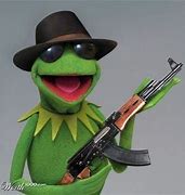 Image result for Gangster Kermit Picture