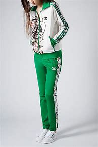 Image result for Green. Track Suit