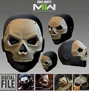 Image result for COD Ghost Mask 3D Print